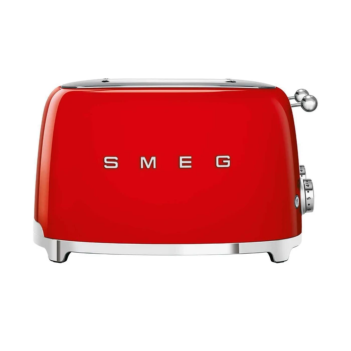Smeg 50's Style 4-Slice Toaster 2000W Red TSF03RDEU