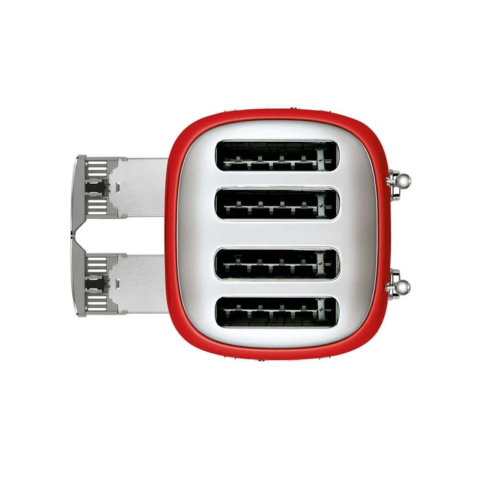 Smeg 50's Style 4-Slice Toaster 2000W Red TSF03RDEU