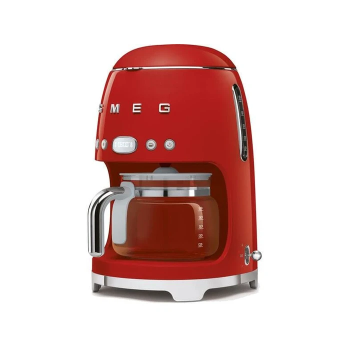 SMEG Drip Coffee Maker 50's Style Red DCF02RDEU