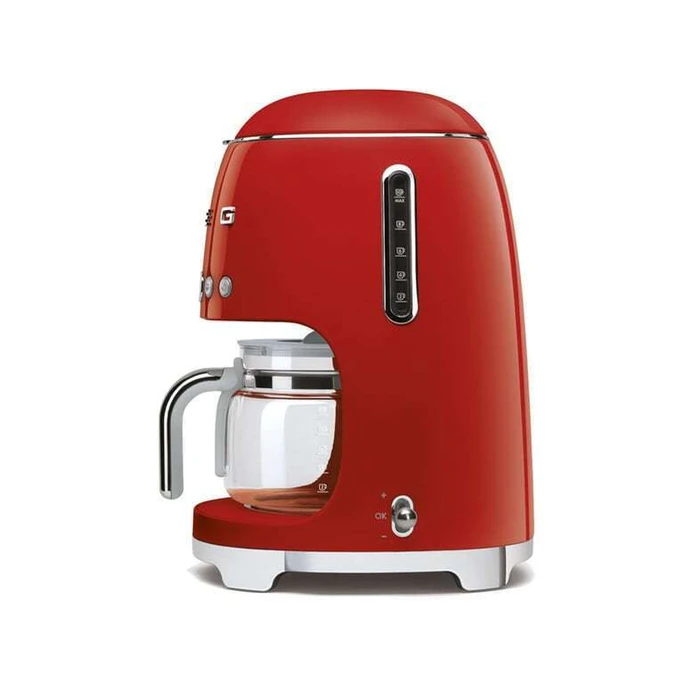 SMEG Drip Coffee Maker 50's Style Red DCF02RDEU