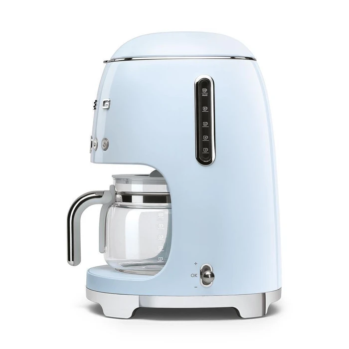 SMEG DCF02PBEU 50's Style Drip Coffee Maker - Blue