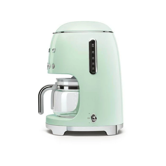 SMEG DCF02 50's Style Drip Coffee Maker Pastel Green