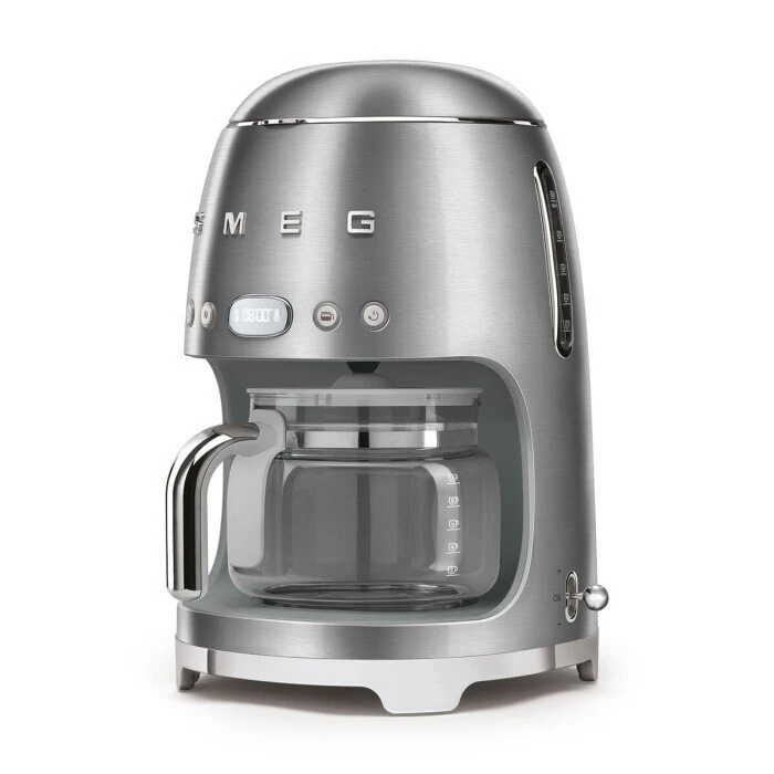 SMEG Καφετιέρα Φίλτρου 50's Style Ασημί DCF02SSEU