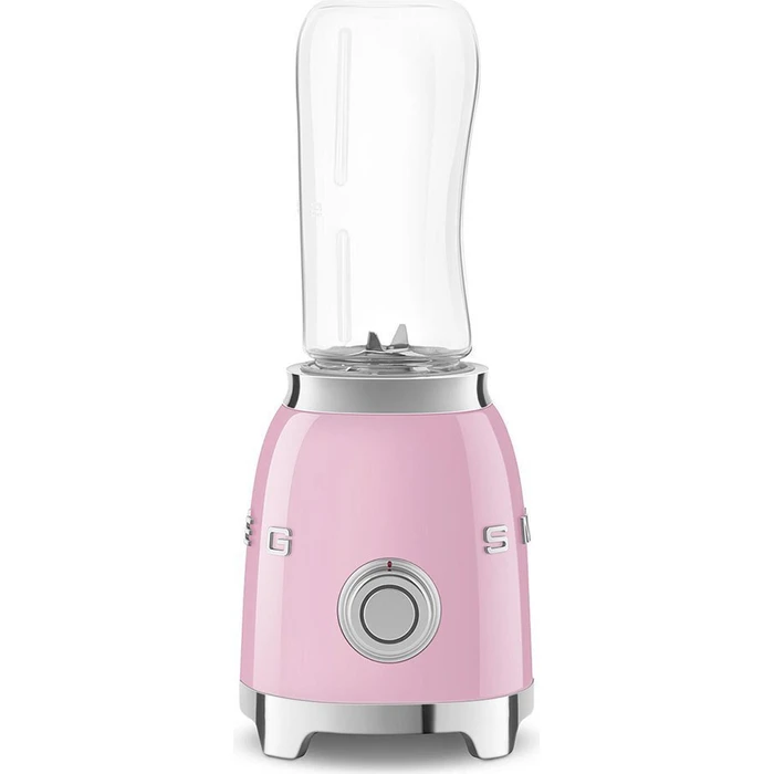 Smeg 50's Style Μπλέντερ Προσωπικό με Κανάτα Tritan 600 ml 300W Ροζ