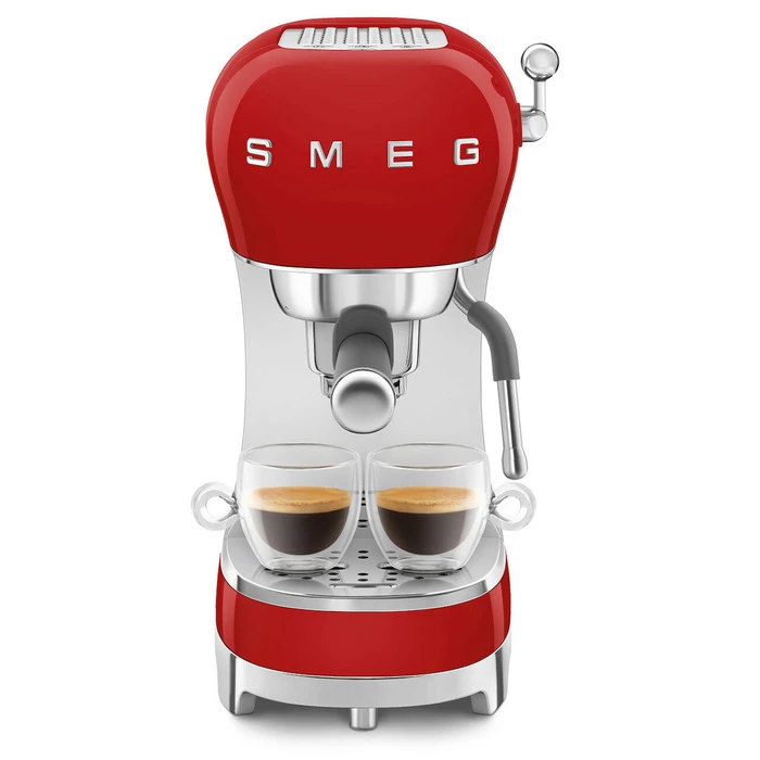 Smeg Μηχανή Espresso 50's Style Κόκκινη ECF02RDEU