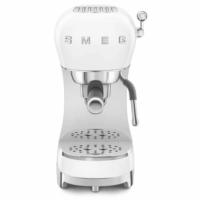 SMEG Καφετιέρα Espresso 50's Style ECF02 Λευκή