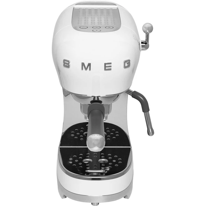 SMEG Coffee Maker 50's Style White ECF02WHEU Espresso Machine 1350W 15 bar