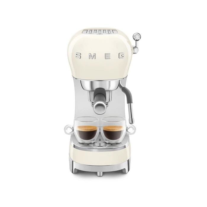 Smeg Μηχανή Espresso 50's Style Cream ECF02 (1350W, 15 bar)