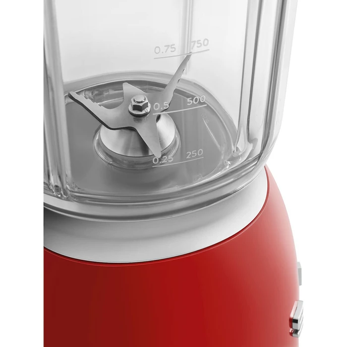 Smeg 50's Style Μπλέντερ με Κανάτα Tritan 1.5 L 800W Κόκκινο (BLF03RDEU)
