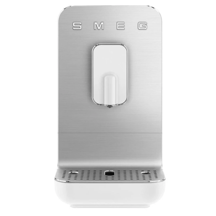 SMEG Αυτόματη Μηχανή Espresso BCC11WHMEU Λευκή 1350W 19 bar με Ενσωματωμένο Μύλο Άλεσης