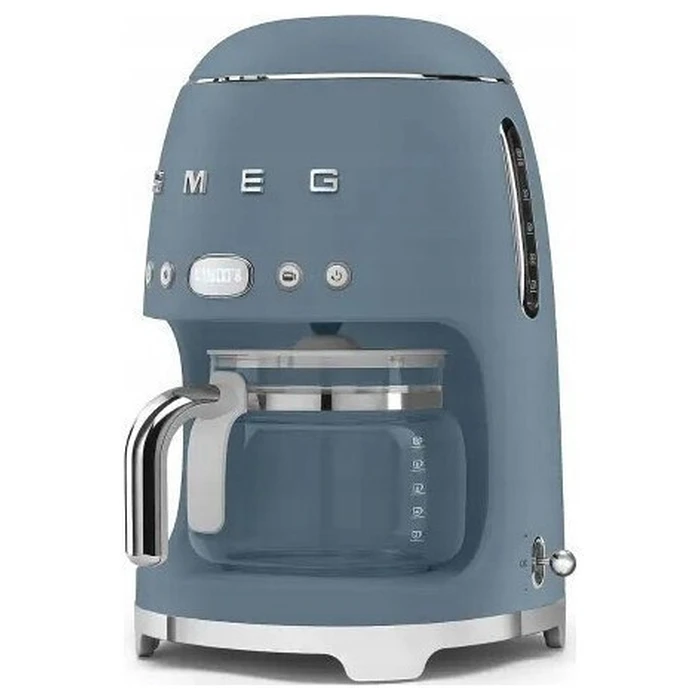 Smeg Καφετιέρα Φίλτρου 50's Style Storm Blue DCF02SBMEU 1.4L 1050W