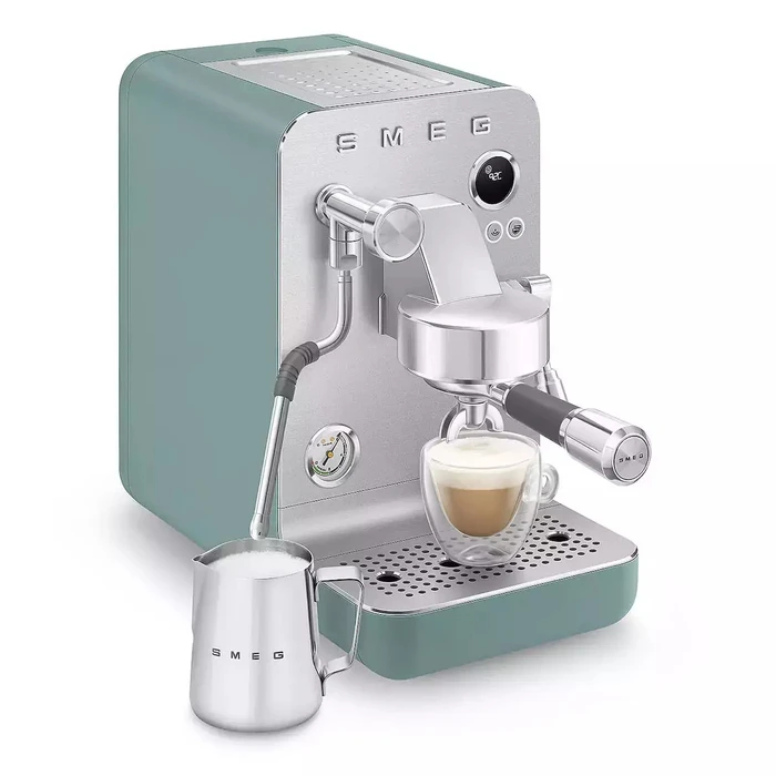 SMEG Espresso Coffee Machine Collection EMC02 Emerald Green