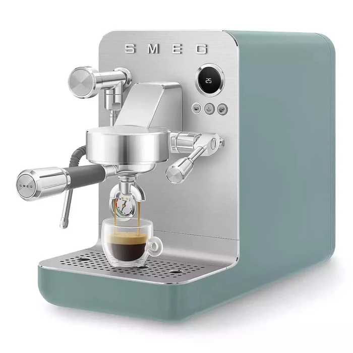 SMEG Espresso Coffee Machine Collection EMC02 Emerald Green