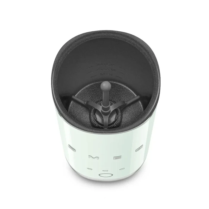 Smeg Συσκευή Αφρόγαλα (Ζεστό & Κρύο) MFF02PGEU Pastel Green - 120 ml