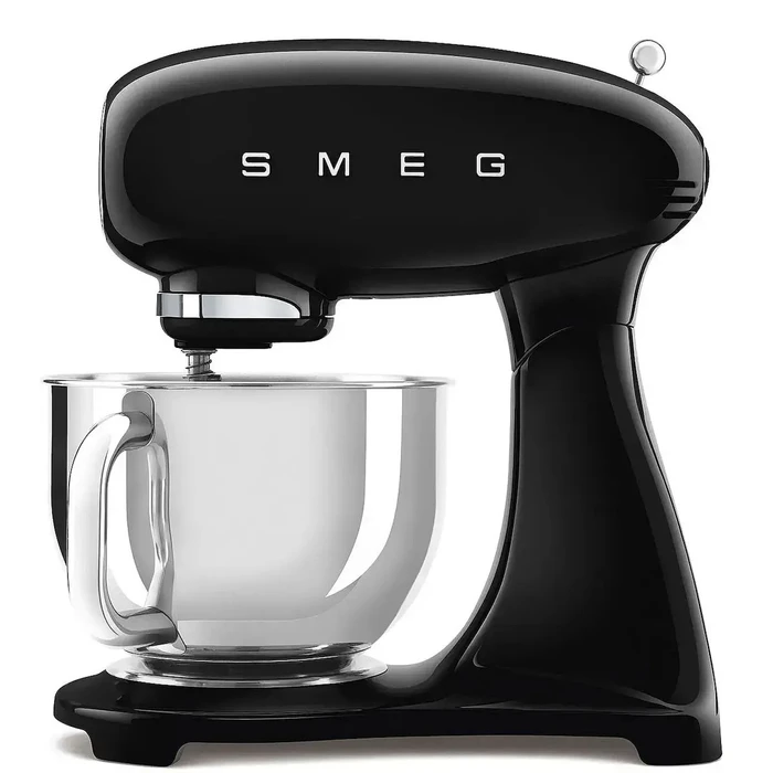 SMEG 50's Style Stand Mixer Black SMF05BLEU