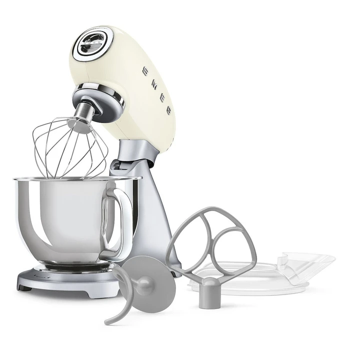 Smeg 50's Style Κουζινομηχανή 800W με Ανοξείδωτο Κάδο 4.8lt Μπεζ