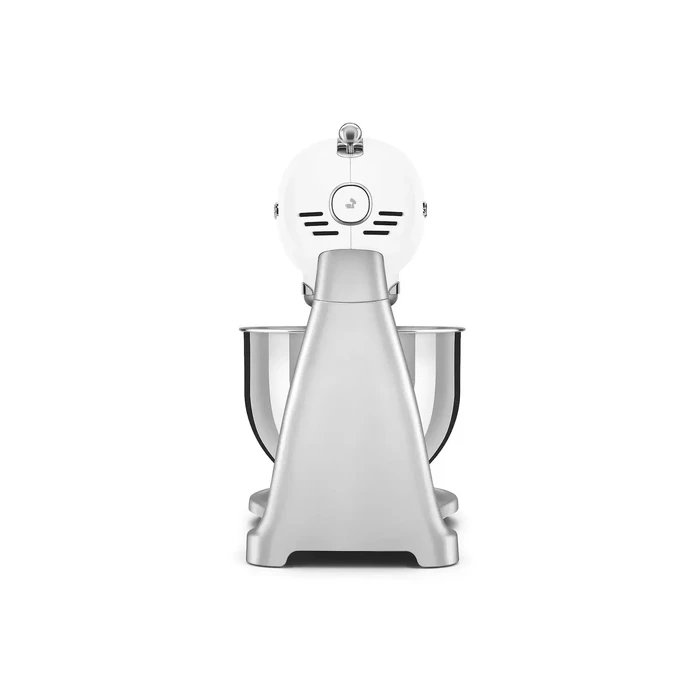 Smeg 50's Style Κουζινομηχανή 800W με Ανοξείδωτο Κάδο 4.8lt Λευκή (SMF04WHEU)