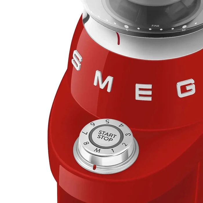 SMEG 50's Style Coffee Grinder CGF03RDEU - Red