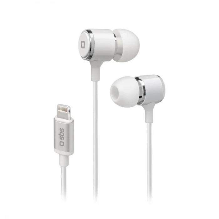 SBS Mix 100 In-Ear Headset με Lightning, Λευκό