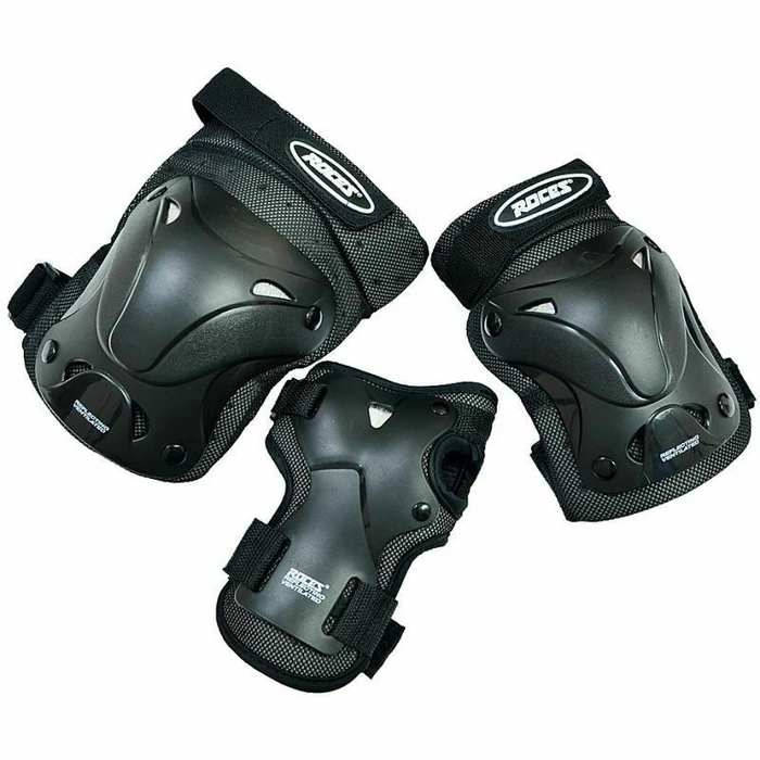 Roces Protector Σετ Προστατευτικών Rollers Μαύρο M (301332)