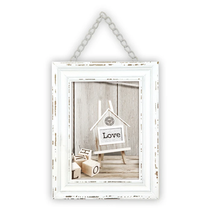 Κορνίζα Τοίχου ZEP Rivoli white 10x15 Wood Frame SY946W