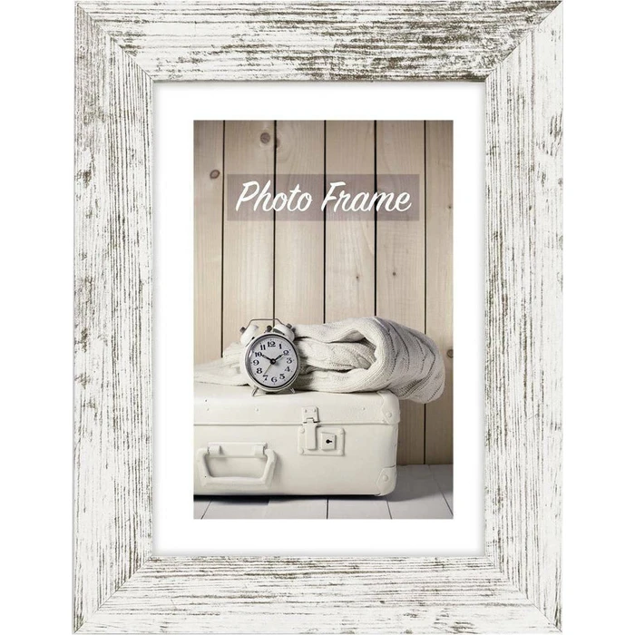 Κορνίζες τοίχου ZEP Nelson 6 white/brown 13x18 Wood Frame V21576