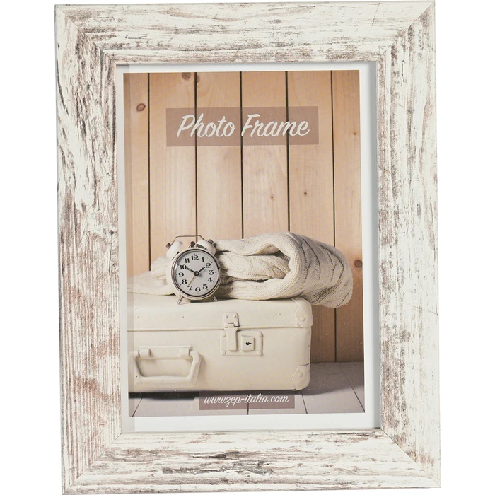 Κορνίζες τοίχου ZEP Nelson 6 white/brown 13x18 Wood Frame V21576