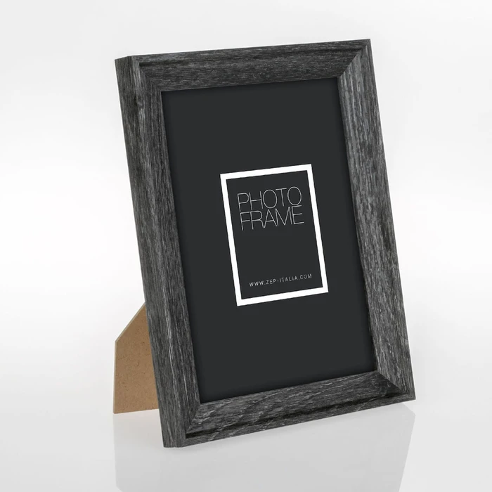 Κορνίζα Τοίχου ZEP Torino Black 13x18 Holz Bilderrahmen RT257L