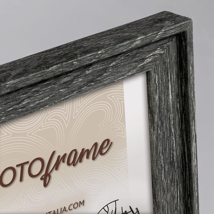 Κορνίζα Τοίχου ZEP Torino Black 13x18 Holz Bilderrahmen RT257L