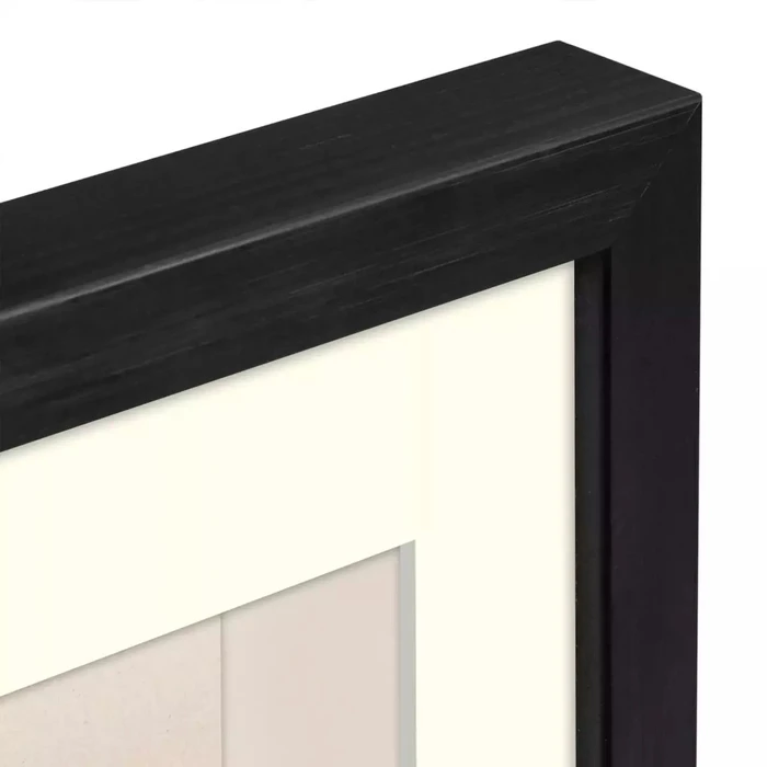 Κορνίζα τοίχου ZEP Malmo Black 9x13/13x18 Holz με Passepartout V4557B