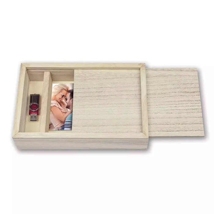 ZEP Creative Presentations - ZEP Box USB 15x20 Ξύλινο για Φωτογραφίες και USB CX7568