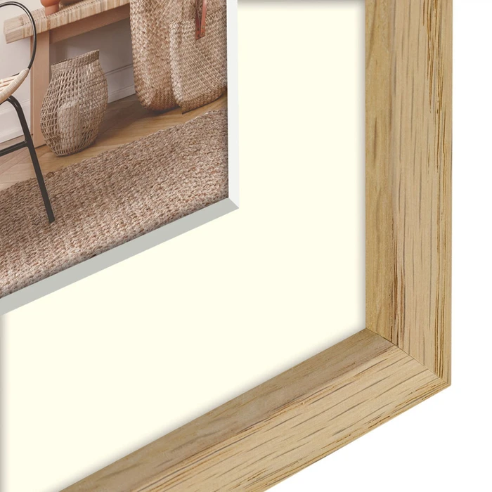 Κορνίζα τοίχου ZEP Malmo Natural 20x20/30x30 Wood with Passepartout V4530N