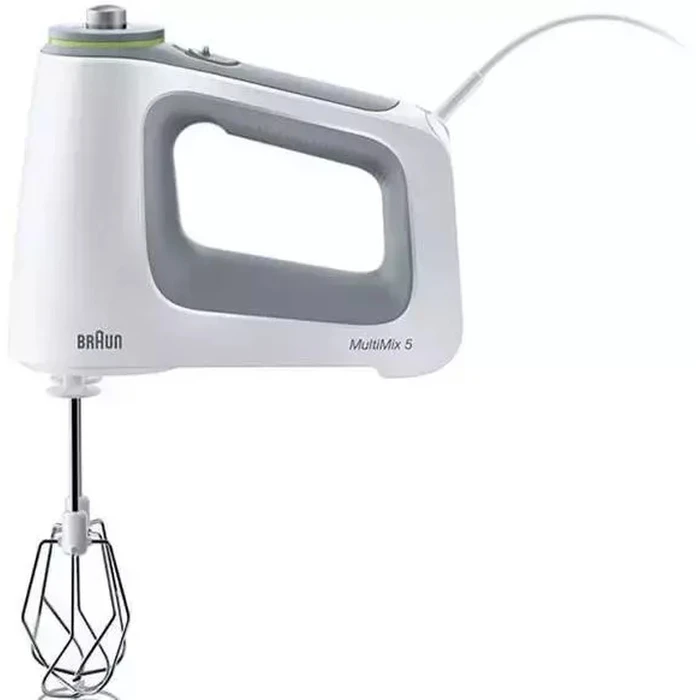 Braun MultiMix 5 HM5107WH Hand Mixer, 750 W, 9 speeds, SmartMix technology, White