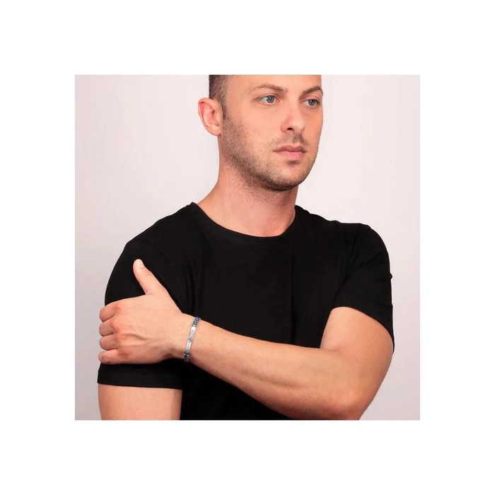 Sector Ανδρικό Βραχιόλι από Ανοξείδωτο Ατσάλι SAFR14