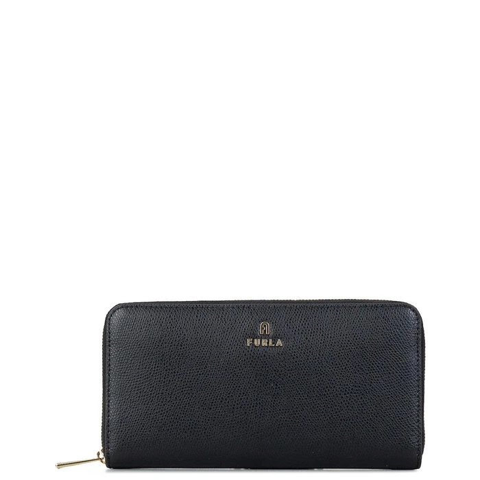 Furla Camelia XL Μεγάλο Γυναικείο Πορτοφόλι Μαύρο