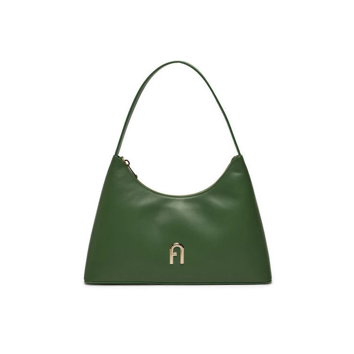 Furla Diamante S Leather Women's Shoulder Bag Beige WB00782-AX0733-2813S