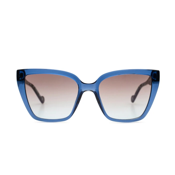 Liu Jo Γυναικεία Γυαλιά Ηλίου με Μπλε Κοκκάλινο Σκελετό και Ντεγκραντέ Φακό LJ749S-424