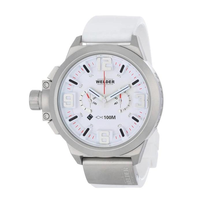 Welder Women's Watch K22-900 50mm White Silicone Strap