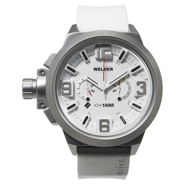 Welder Women's Watch K22-900 50mm White Silicone Strap