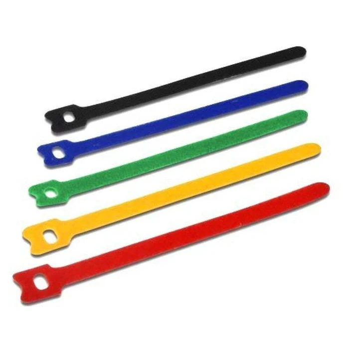 Techly Velcro Καλωδίων 12mm x 150mm Πολύχρωμο (10τμχ) - ISWT-VEL10-COLT