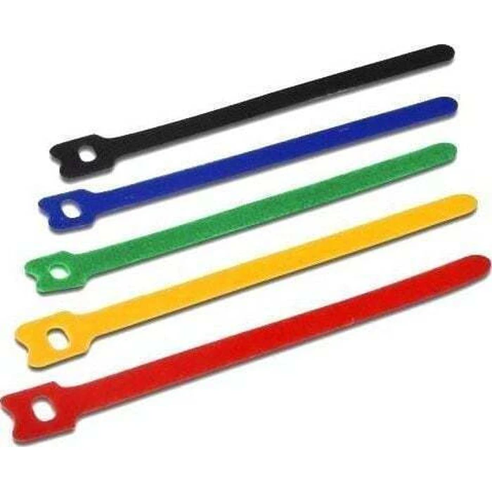 Techly Velcro Καλωδίων 12mm x 150mm Πολύχρωμο (10τμχ) - ISWT-VEL10-COLT