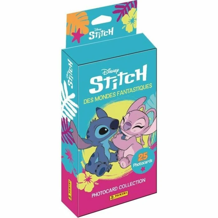 PANINI Φωτοκάρτες Disney Stitch Φάκελος με 3 Πακέτα των 5 Καρτών και 1 Limited Edition Card
