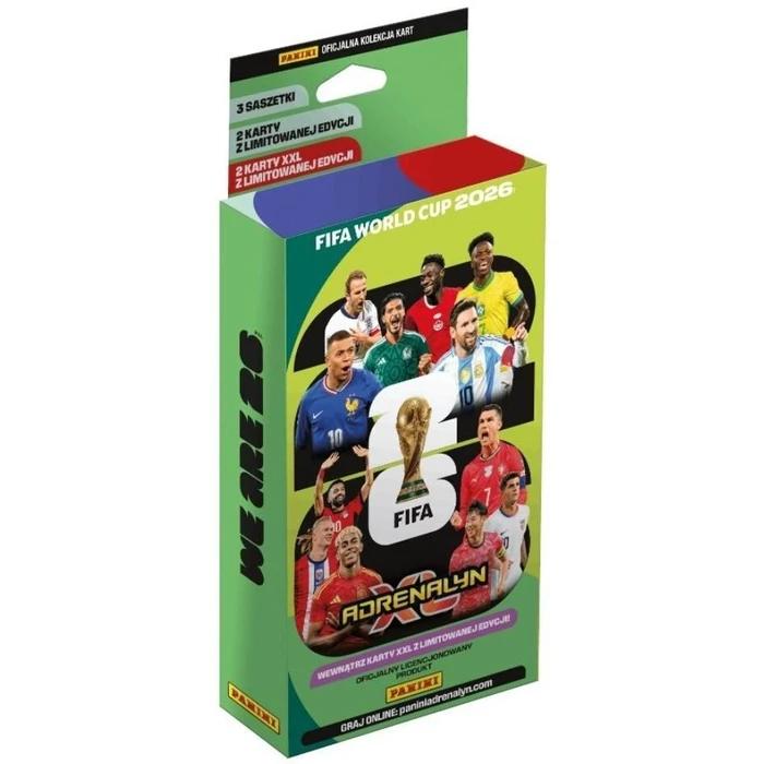 PANINI Adrenalyn XL Φίφα World Cup 2026 XXL Blister Pack