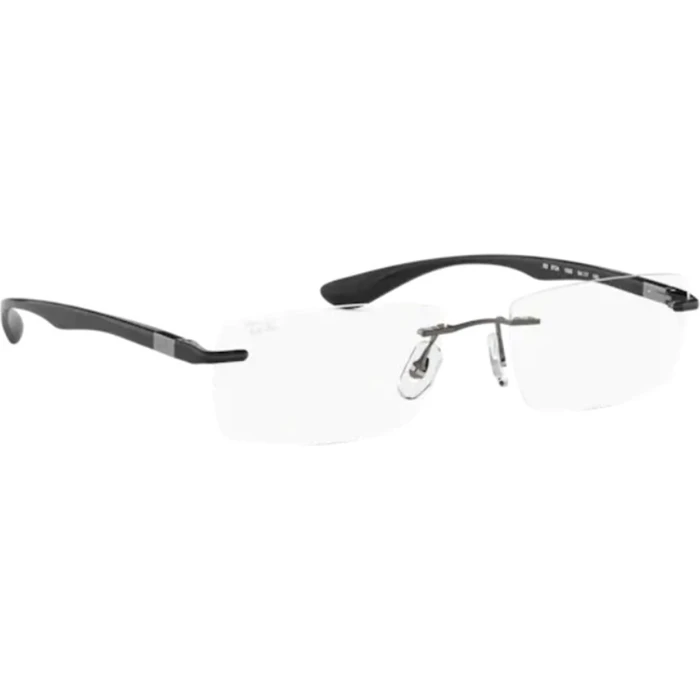 Ray Ban Ανδρικός Μεταλλικός Σκελετός Γυαλιών σε Μαύρο Χρώμα RB8724 1000