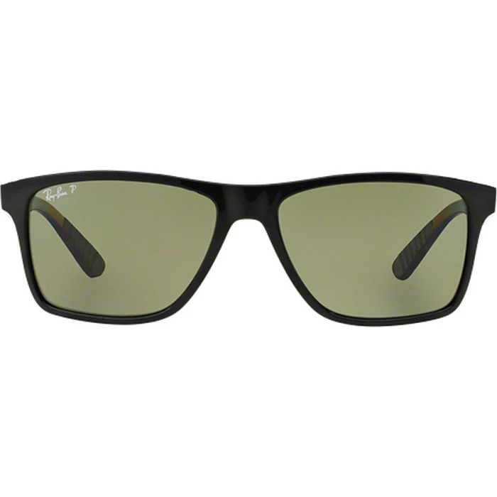 Ray Ban Ανδρικά Γυαλιά Ηλίου RB4234 601/9A 58mm Μαύρο Κοκκάλινο Σκελετό Πράσινοι Polarized Φακοί