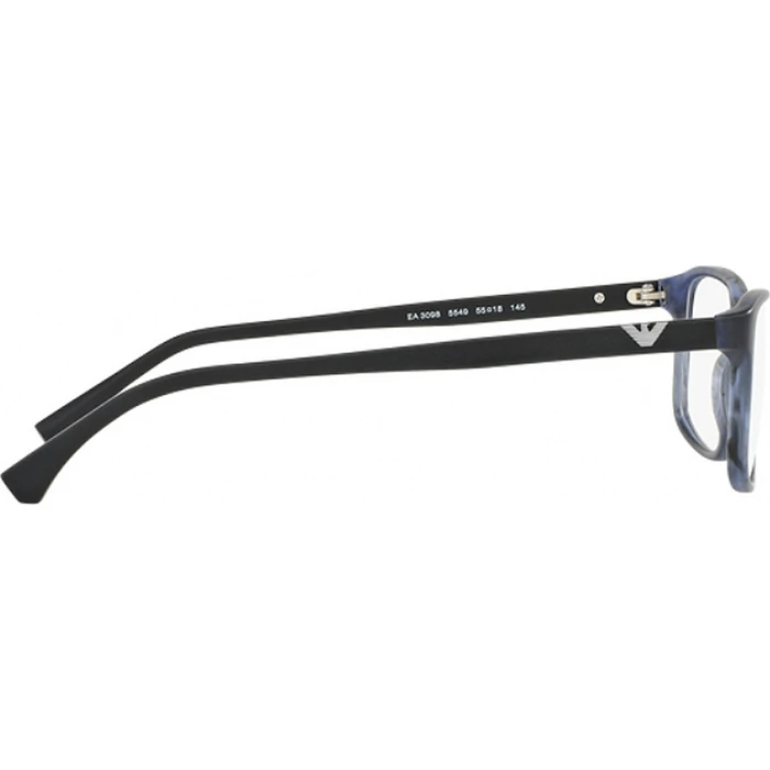 Emporio Armani Ανδρικός Κοκκάλινος Σκελετός Γυαλιών EA3098 5549 - Μπλε (53/17/140)