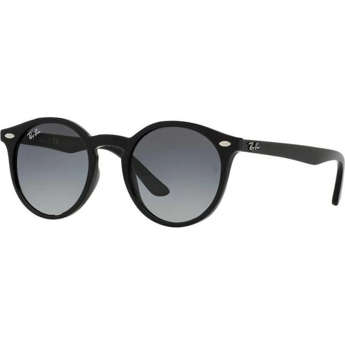 Ray Ban Kids Round Shatterproof Sunglasses Black (6-9 Years) - RJ9064S