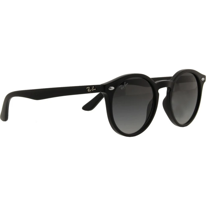 Ray Ban Kids Round Shatterproof Sunglasses Black (6-9 Years) - RJ9064S
