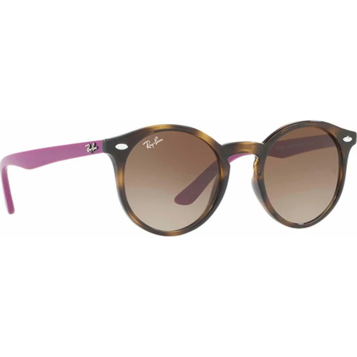 Ray Ban Άθραυστα Στρογγυλά Παιδικά Γυαλιά Ηλίου Καφέ RJ9064S-44