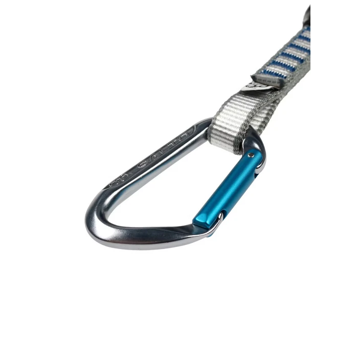 Climbing Technology / Skylotec Salto Set NY 12 cm - 6-pack Quickdraws (Titanium Electric Blue)